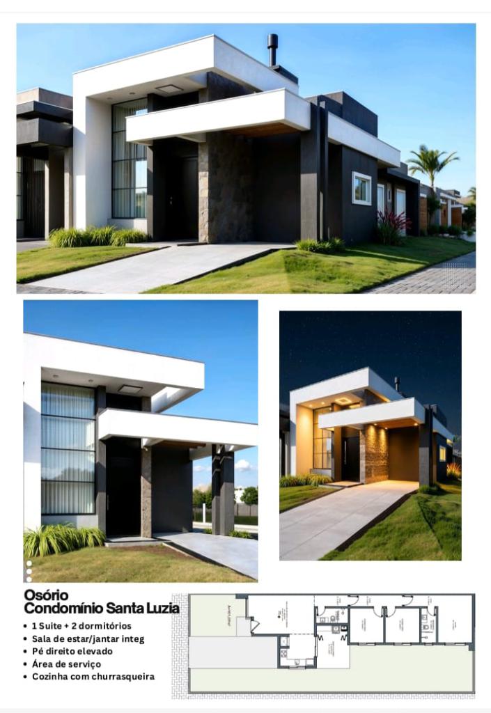 Casa Geminada / Duplex 2 Dorm.